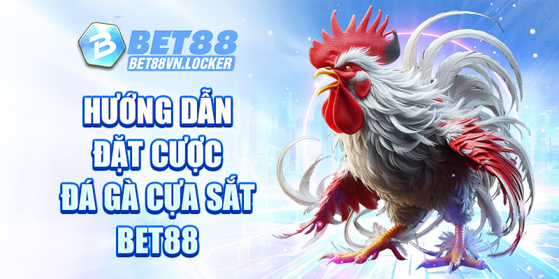 Hướng dẫn đặt cược đá gà cựa sắt Bet88