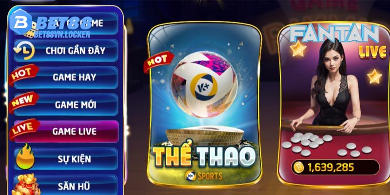 Sảnh cược thể thao được tích hợp từ năm 2018