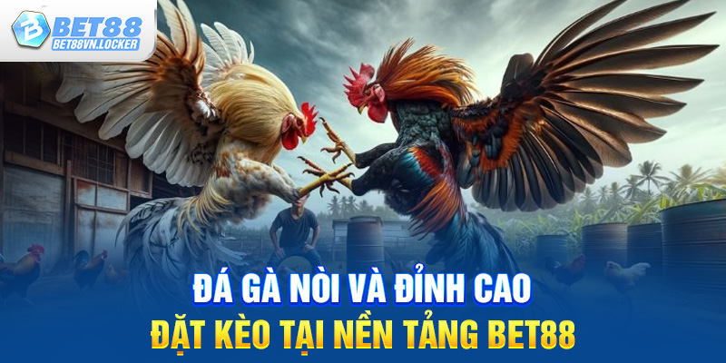 Đá gà nòi và đỉnh cao bắt kèo tại nền tảng Bet88